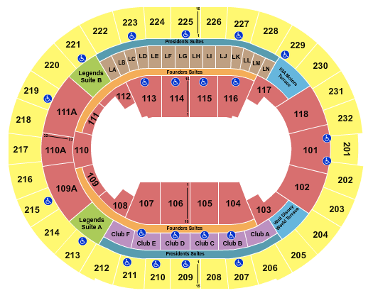 Kia Center Monster Jam Seating Chart
