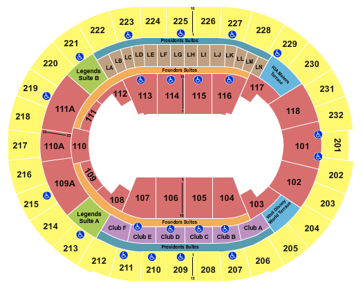 Kia Center Monster Jam Seating Chart